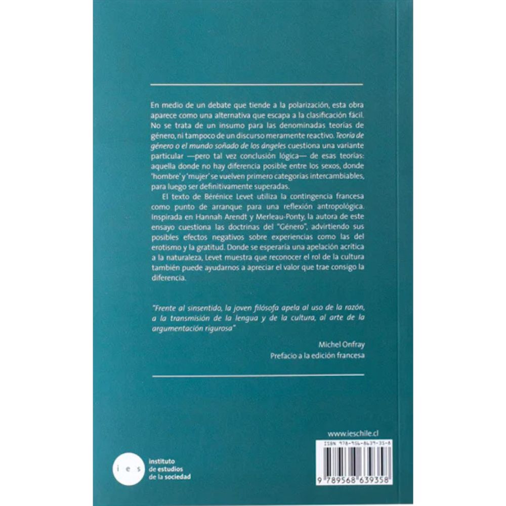 Teoría de género - Bérénice Levet