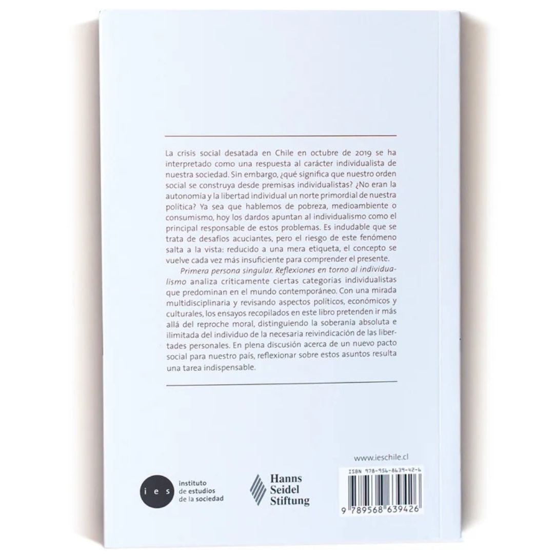 Primera perosna singular - Varios Autores