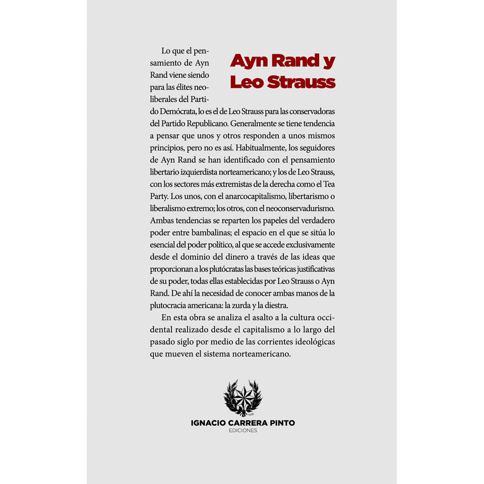 Ayn Rand y Leo Strauss - Francisco José Fernández-Cruz Sequera